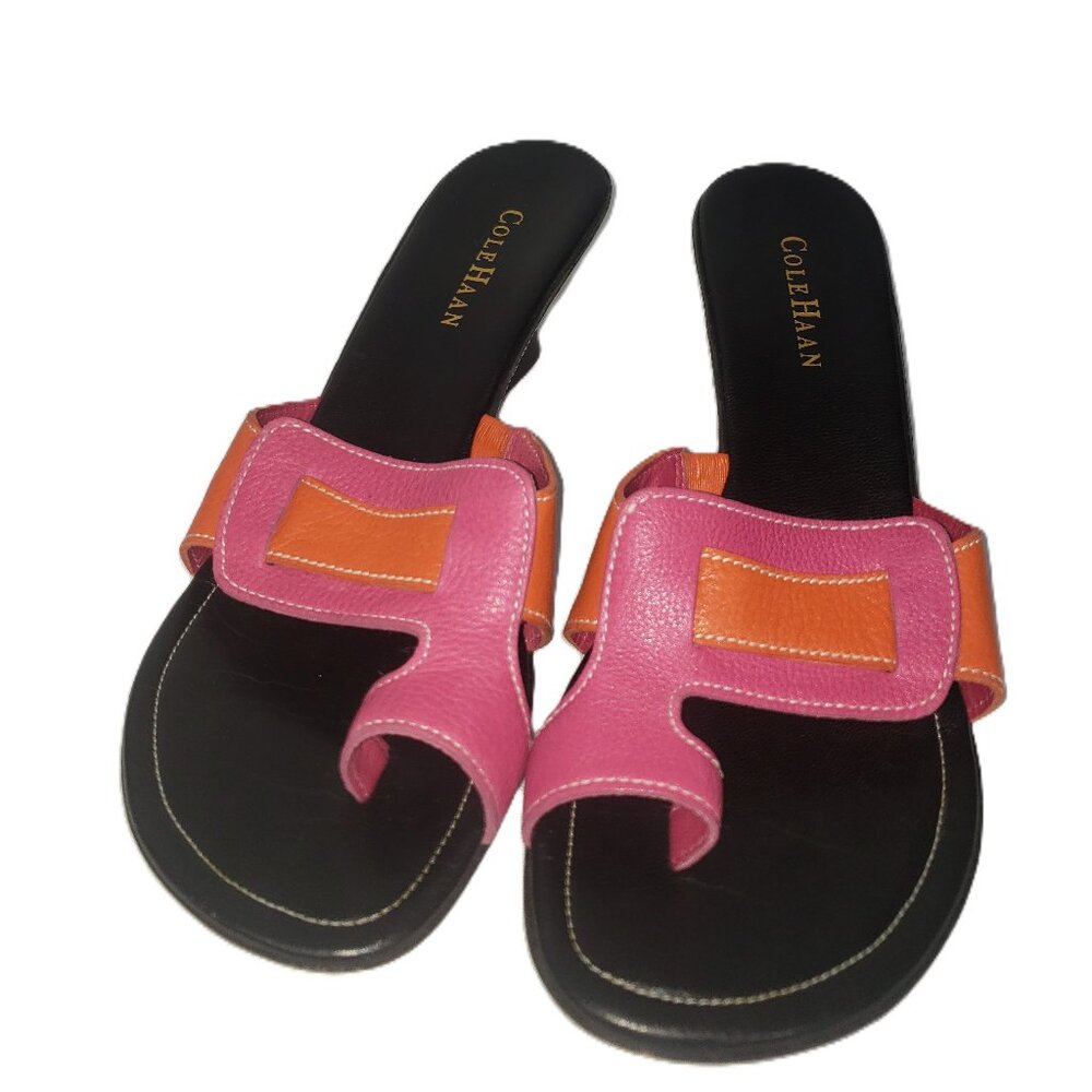 Cole Haan Women's Leather Wedge sandals